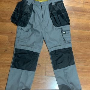Caterpillar work pants with knee pad inserts